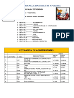 COTIZACIONES