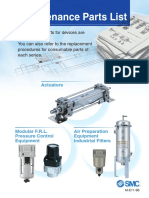 SMC Maintenance Parts List