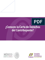 Carta de Derechos Del Contribuyente