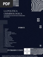 La Politica Criminologica Capitulo 5