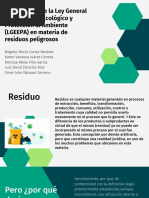 Reglamento de La Ley Geneal Del Equilibrio Ecologico y Proteccion Al Ambiente (LGEEPA)