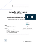 Cuadernillo de Trabajo Cálculo Diferencial