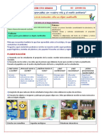 Exp-5 S3-D3 COM Escriben Un Texto Instructivo Sobre Un Objeto Reutilizable 5to Grado