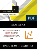 Basic Concepts of Statistics