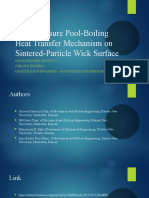 High-Pressure Pool-Boiling Heat Transfer Mechanism On Sintered-Particle Wick