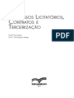 Processos Licitatórios, Contratos e Terceirização