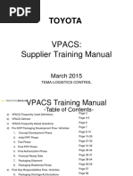 VPACS Supplier Training Manual - V6 - Abv