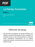 Sesion 5 - Terapia Sistemica La Pareja - Funciones