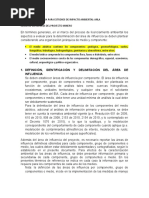 Terminos de Refencia para Estudios de Impacto Ambiental