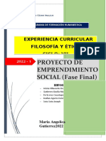 Proyecto Emprendimiento Social - Final