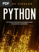 Python Python For Data Science and Machine Learning