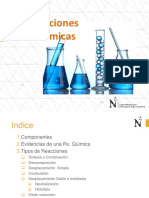 SEMANA 5. Reacciones Quimicas