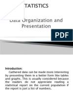 Data Organization and Presentation-1