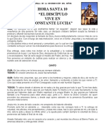 10.-Hora Santa El Discípulo Vive en Constante Lucha