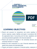 CFAB Accounting Chapter 11. Company Financial Statements