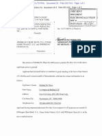 20 Order For Admission Pro Hac Vice of Michael M. Maya