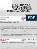 La Estructura de Los Tribunales Internacionales