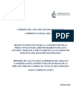 03 Perdida de Carga en Rejillas Obra de Toma Tunal Ii Gasto Completo