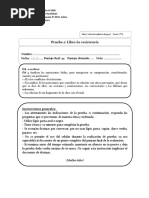 Prueba 2 - Libro La Resistencia