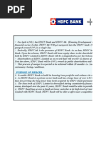 HDFC Merger Financial Model