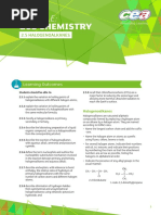 2.5 Halogenoalkanes Factfile