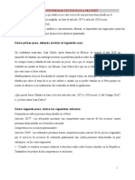 Los Tribunales Peruanos Son Competentes para Conocer de Las Acciones Contra Personas Domiciliadas en El Territorio Nacional.