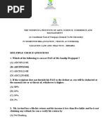 Question Bank - IV SEM BBA TAXATION