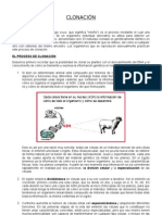 Clonación - Enfermería en Salud Del Niño y Adolescente I