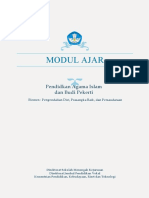 Modul Ajar PAI Dan Budi Pekerti 1