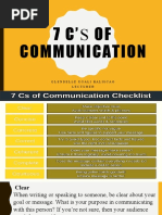 7 Cs of Communication