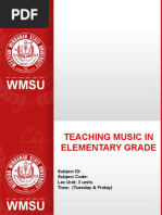 Lesson 3 Music