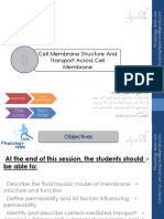 3 - Cell Membrane Structure