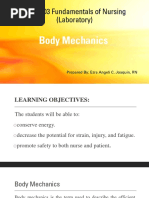 Body Mechanics