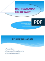 Pertemuan 2 Standar Pelayanan RS Oleh Eka Oktavia, STR - Keb.,Bd.,MARS