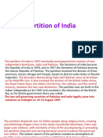 Partition of India