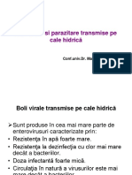 Boli Virale Si Parazitare Transmise Prin Apa 2020