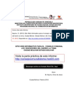 Aplicación Web para La Emisión de Documentos Administrativos Del Consejo Comunal