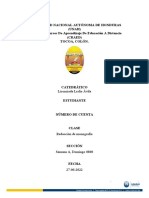 Articulo de Opinion Cómo Se Origina Un Proyecto de Investigación