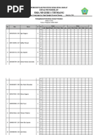 Rekap Absen Persiswa Bulanan, Dan Mingguan