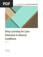 Lane Detection Project Report