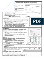 Série D'exercices La Digestion Et Labsorption La Respiration EXERCICES