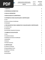 ABENDI NA-019 Rev 1 Qualificação e Certificação de Pessoas em Estanqueidade