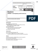 Template - 1a. Paper 1 June 2021 QP 4BS1 - 01 - Que - 20210430