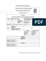 Programa Sintetizado de Introducción