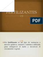 FERTILIZANTES Exposicion