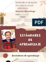 Estandares de Aprendizaje