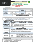 SESIÓN DE APRENDIZAJE 2 Semana 18