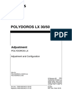 Siemens Polydoros LX 30-50 X-Ray - Adjustment