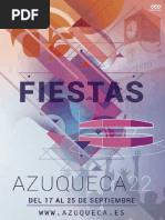 Programa Fiestas Aazuqueca 2022