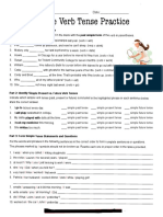 Simple Verb Tense Practice